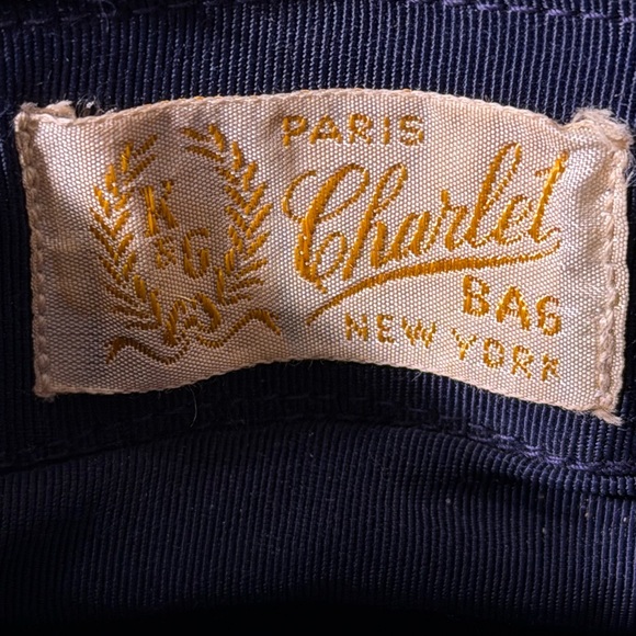 Vintage 40s Beaded Bag Charlet Paris New York - Picture 9 of 9